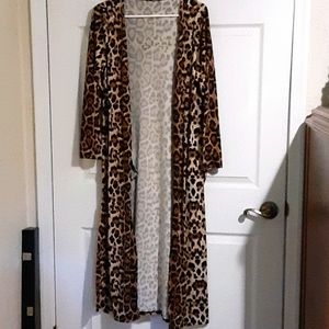 Maxi cover up/robe
